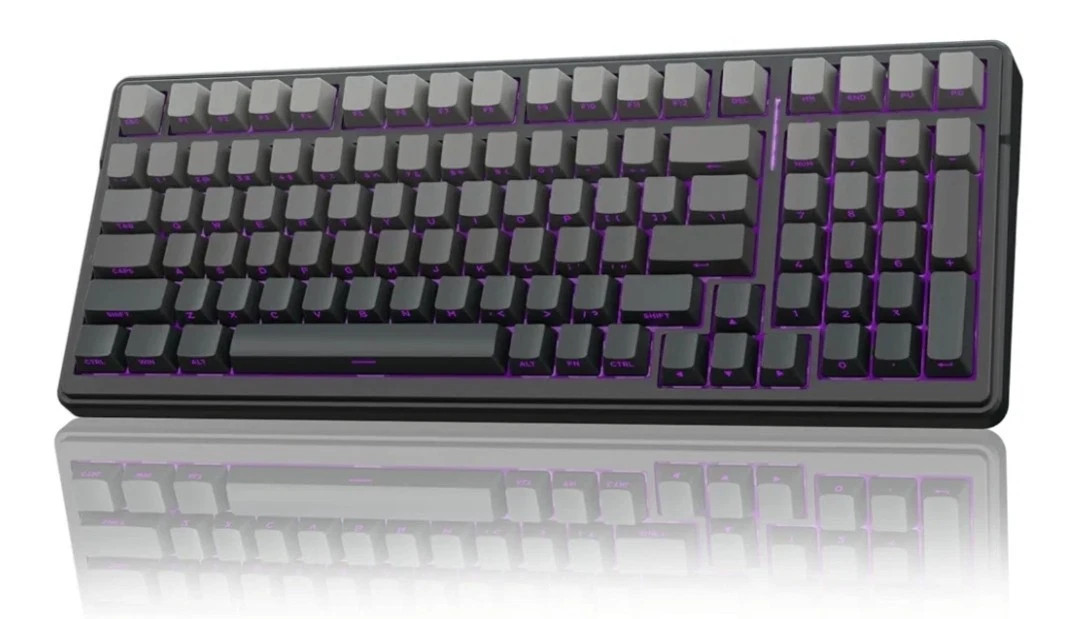 Aula F99Pro Black + Gradient Grey Mechanical Keyboard Wireless