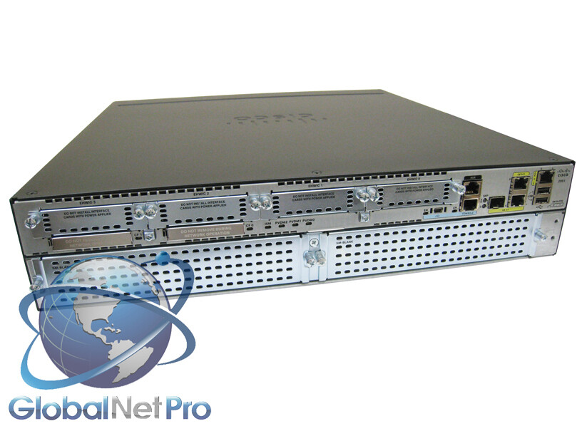 CISCO 2921-HSEC+/K9 Router w/ 2.5GB DRAM CISCO2921-HSEC+/K9 - LIFETEIME WARRANTY