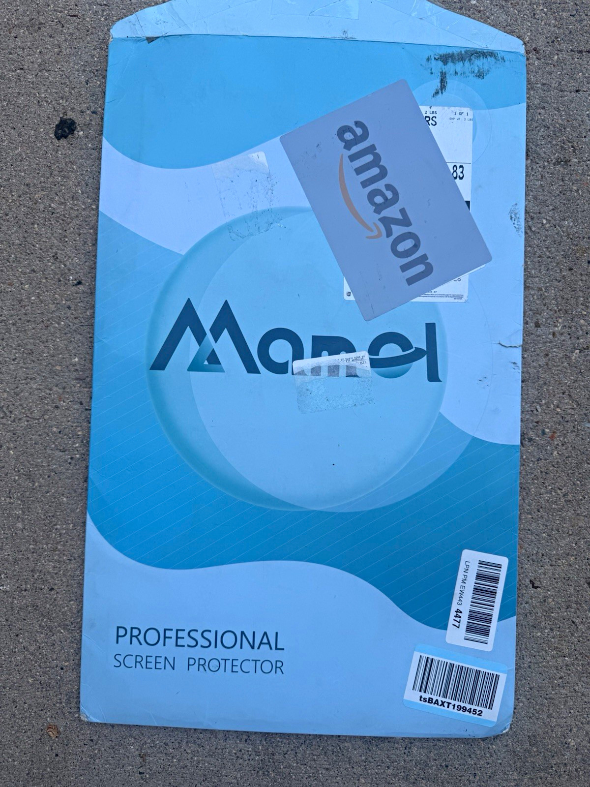 Mamel 24 in Privacy Screen Protector 16:9 Clear Universal Computer Monitor