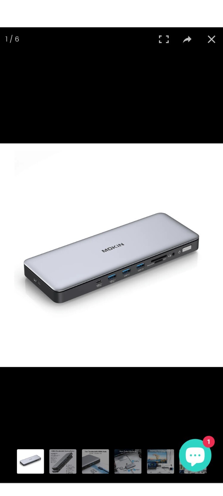 MOKiN 15-IN-1 Thunderbolt™ 4 Docking Station