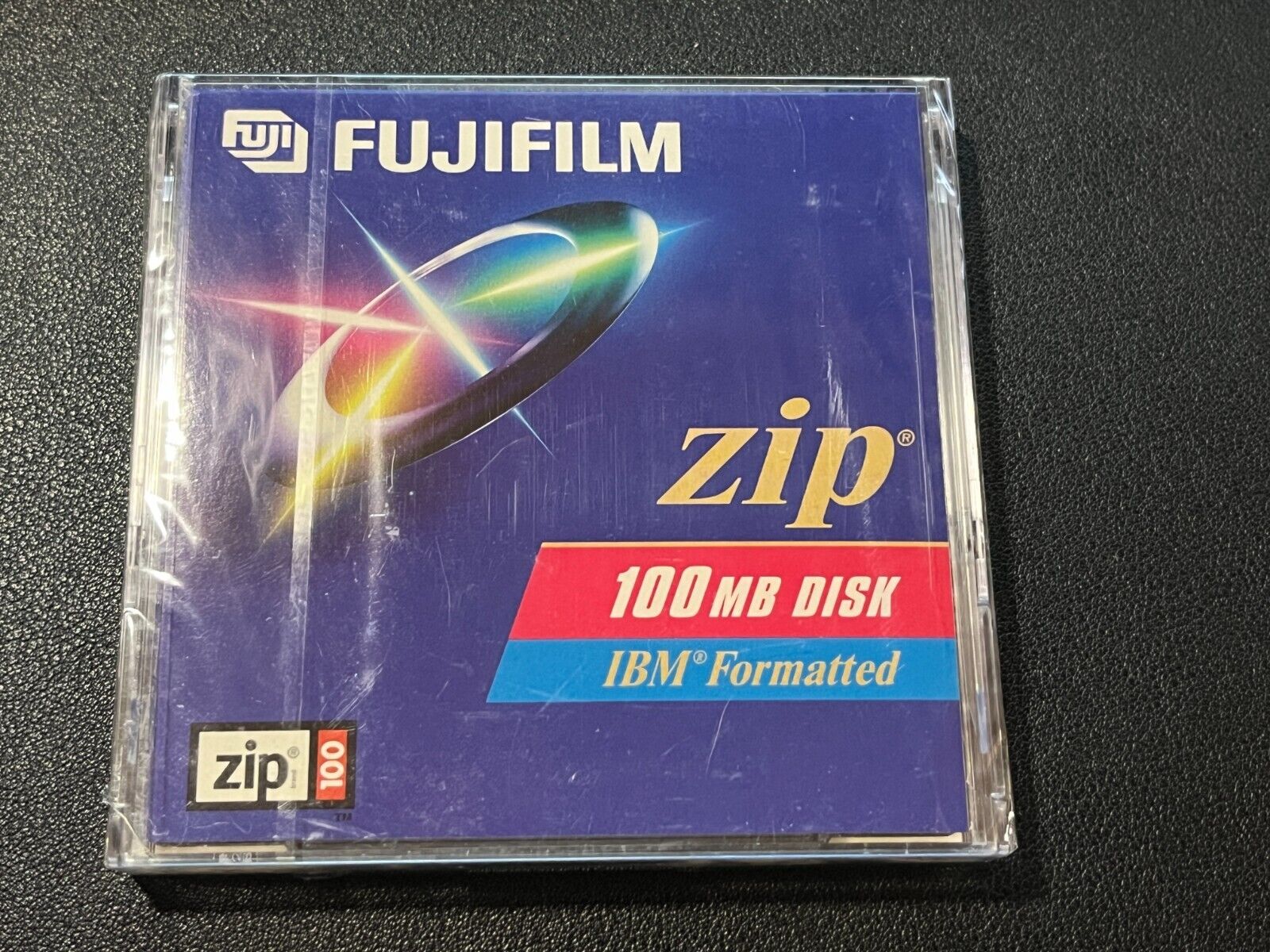 Fujifilm Zip 100mb Disk IBM Formatted New Sealed