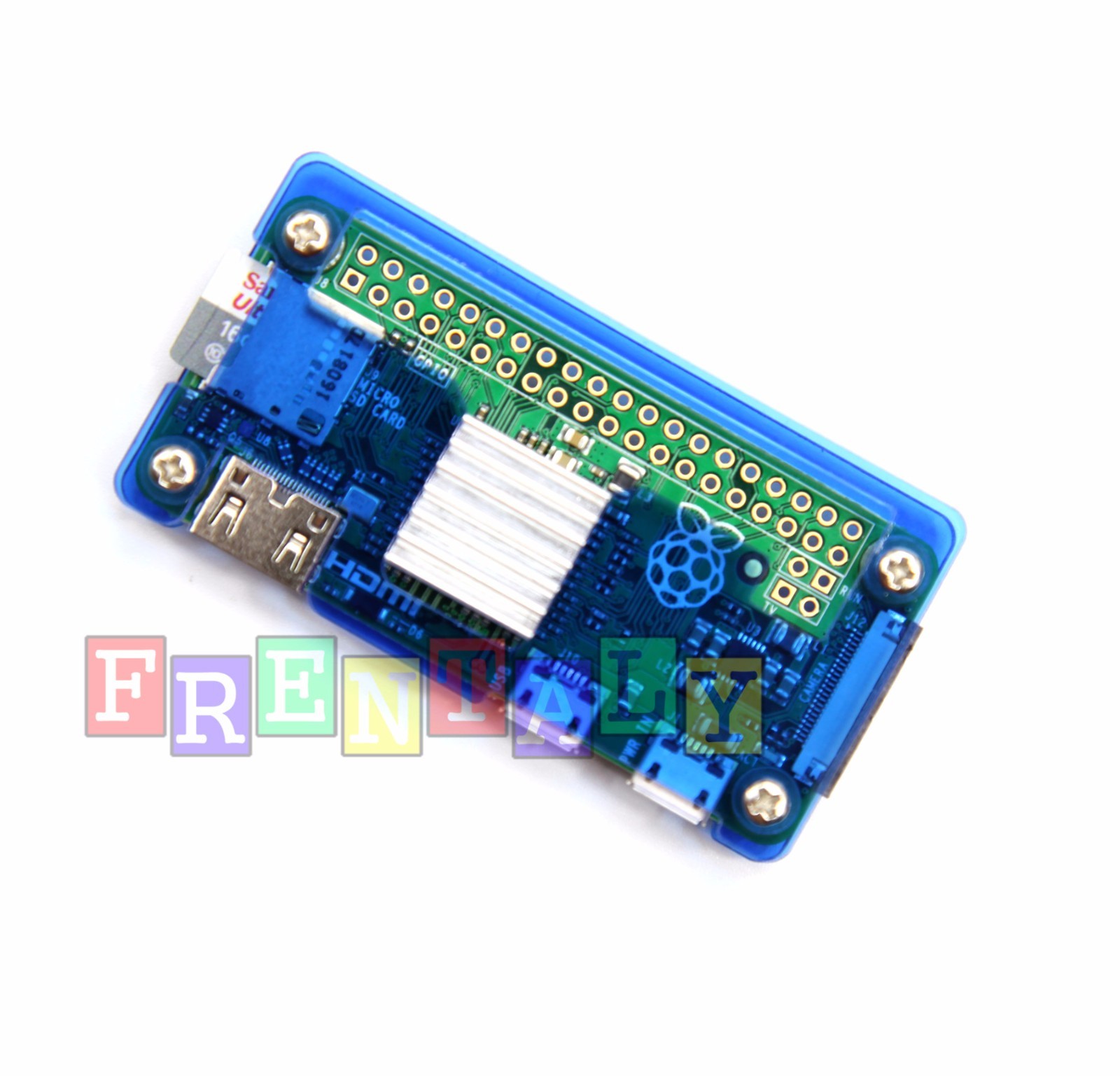 Many Color Acrylic Case With HeatSink for Raspberry PI Zero & w Wifi