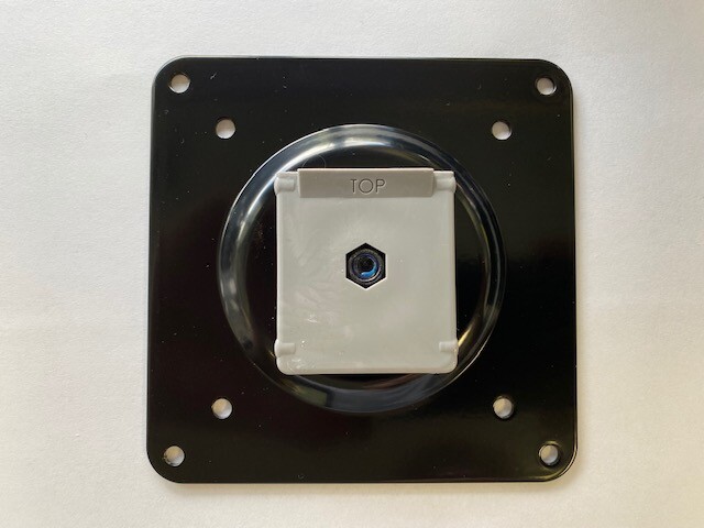 HUMANSCALE M8 M2 BLACK VESA PLATE MOUNT 100MM M-FLEX, Genuine Humanscale Part
