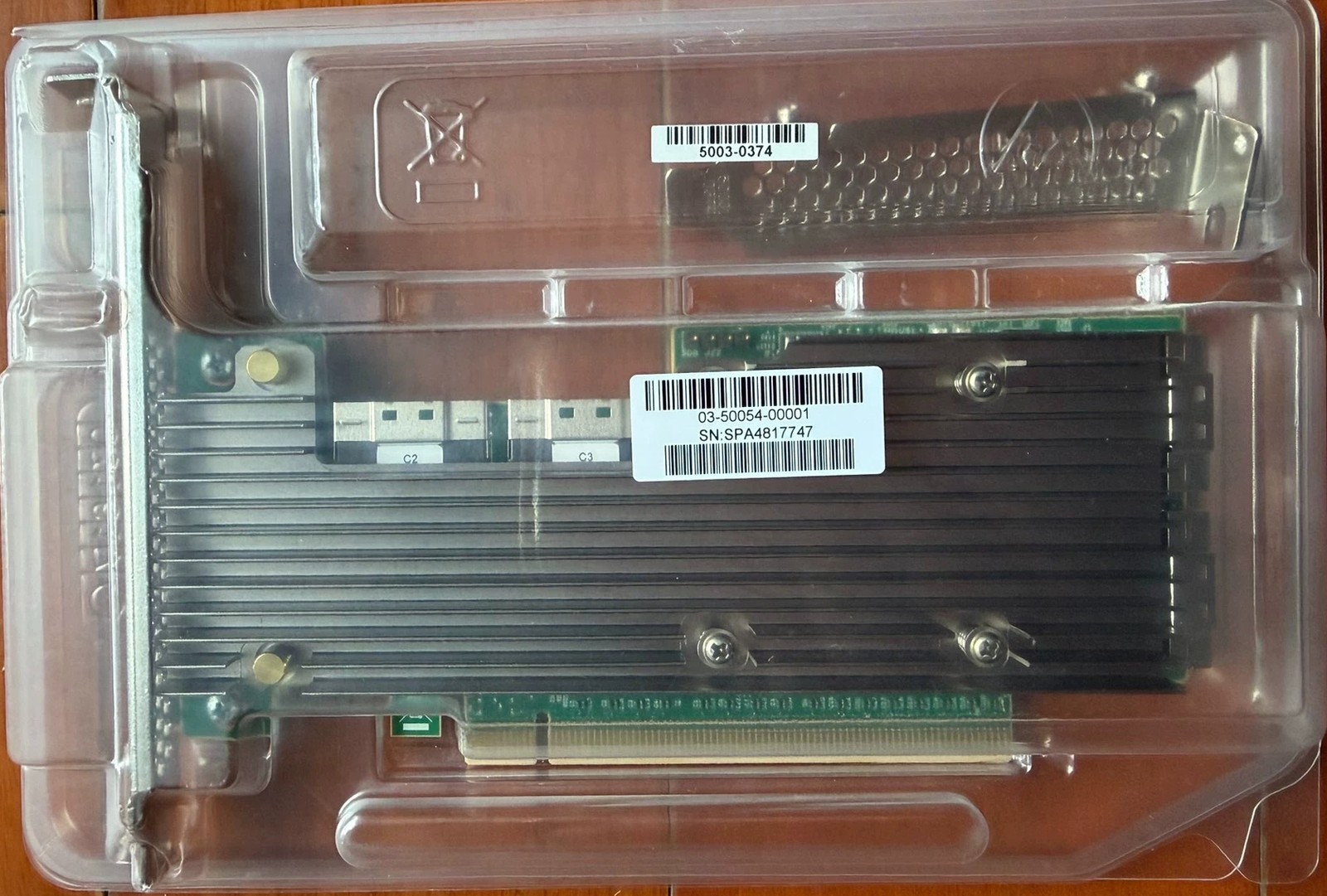 1pcs new BROADCOM 05-50054-00 PCI-Express 4.0x16 P411W-32P NVMe Switch Adapter