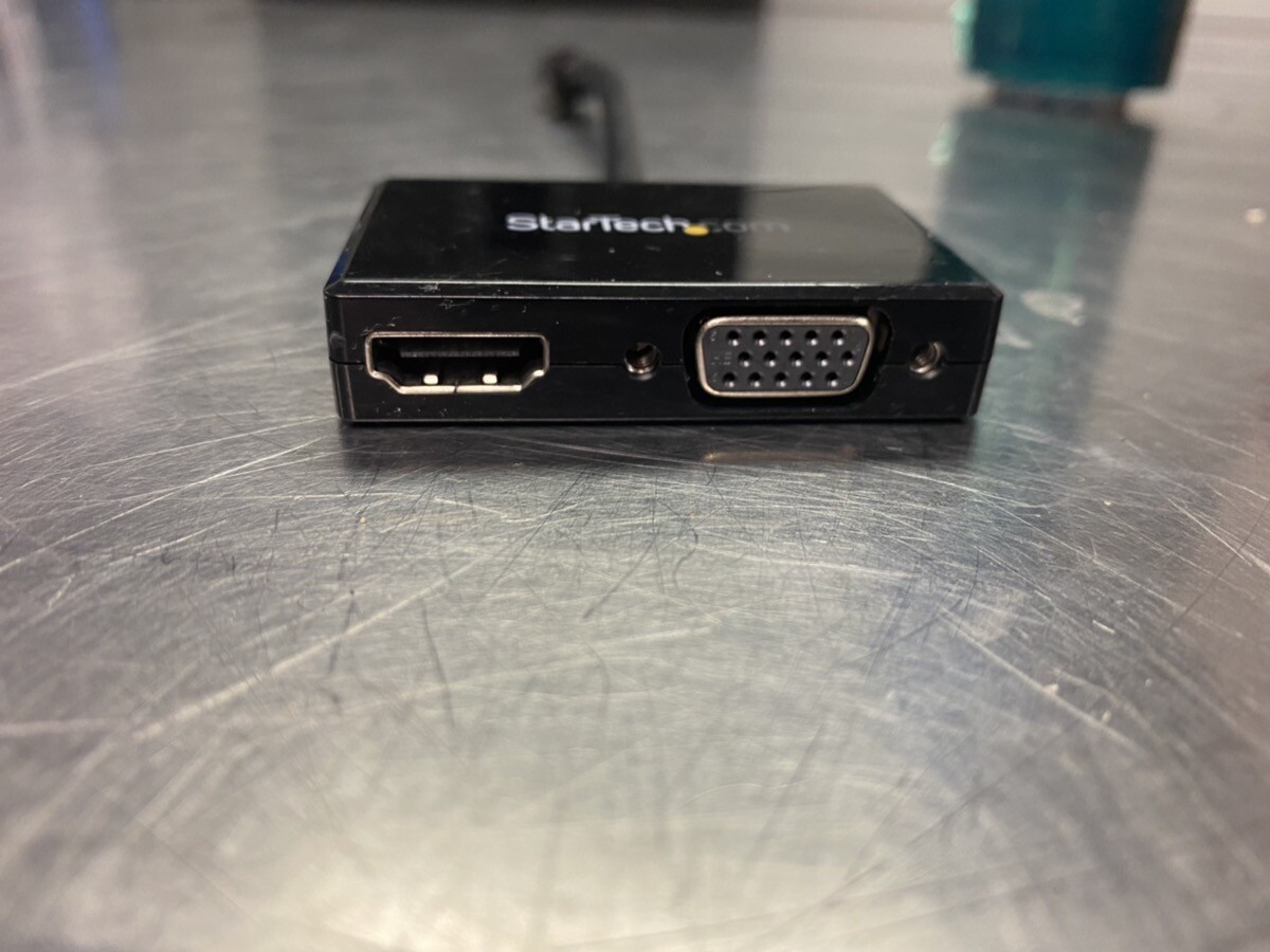 Used StarTech.com MDP2HDVGA Mini DisplayPort to HDMI and VGA (QUC012105)