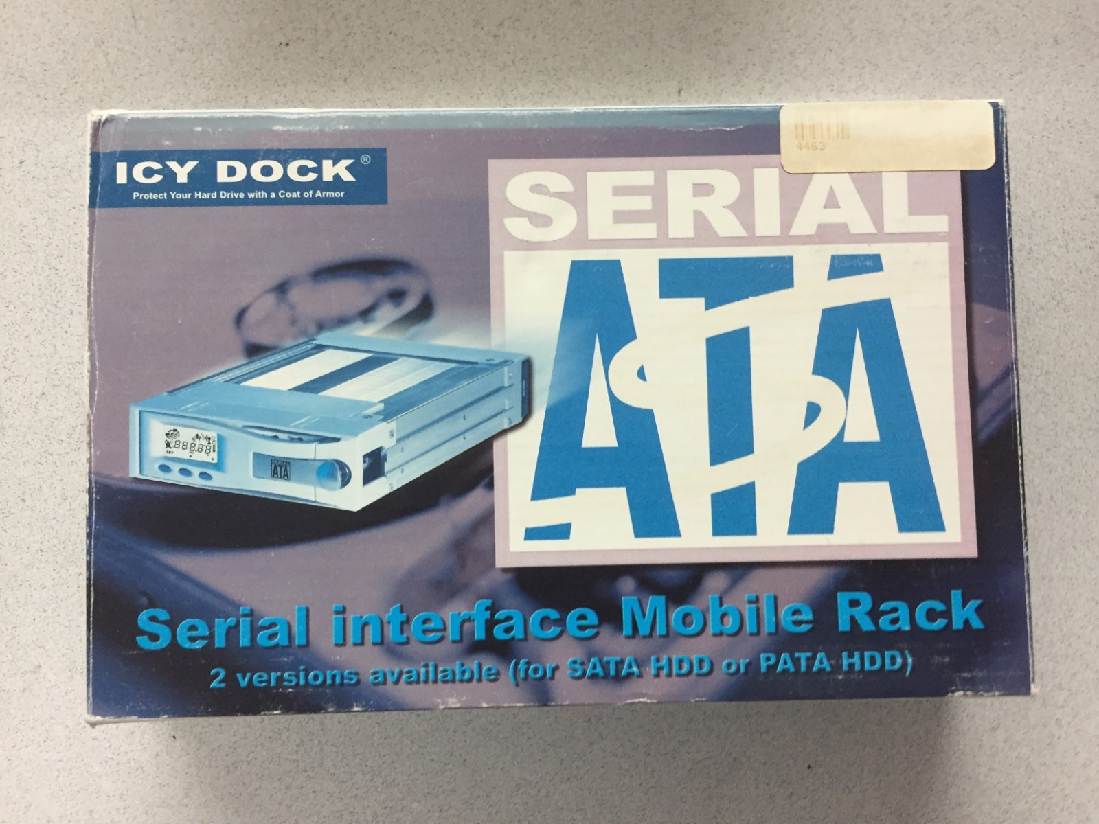 ICY DOCK MB123SK-1 5.25" Internal White SATA Mobile Rack - NEW in Box