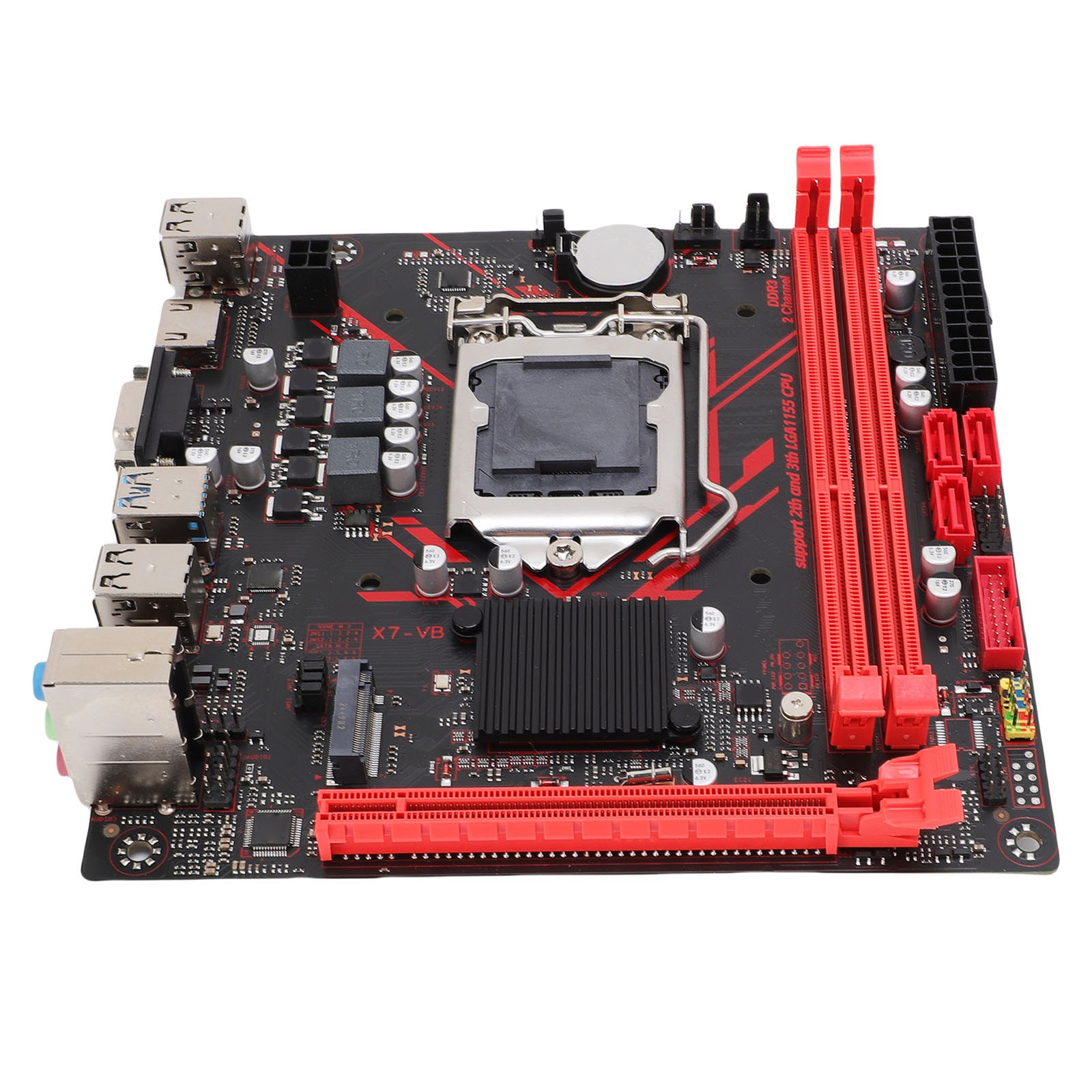 High Performance B75 Mining Motherboard For LGA1155 6Gbps JOAF