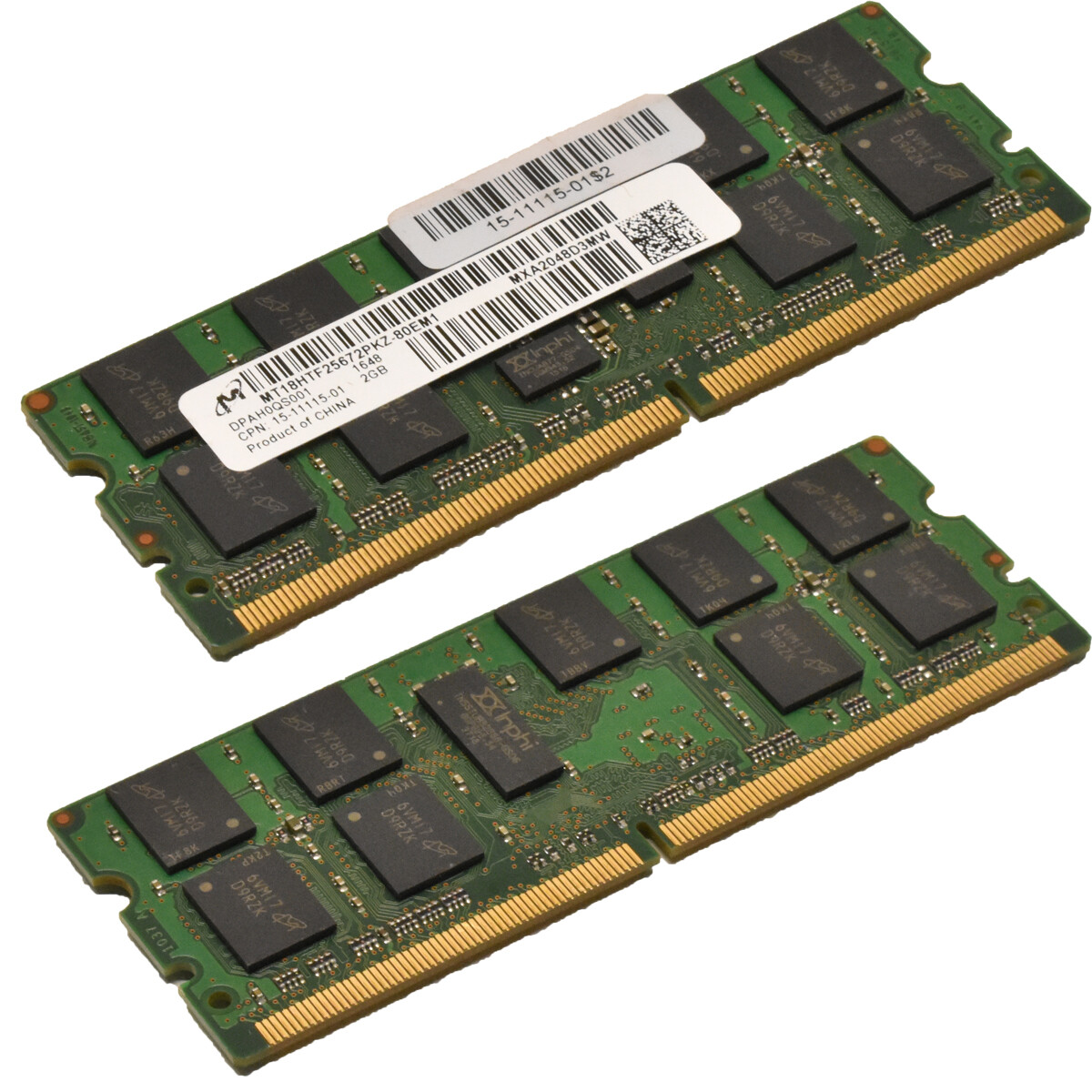Cisco 15-11115-01 Micron 2GB 2Rx8 DDR2 PC2-4200 Router Memory 244-pin MiniDIMM
