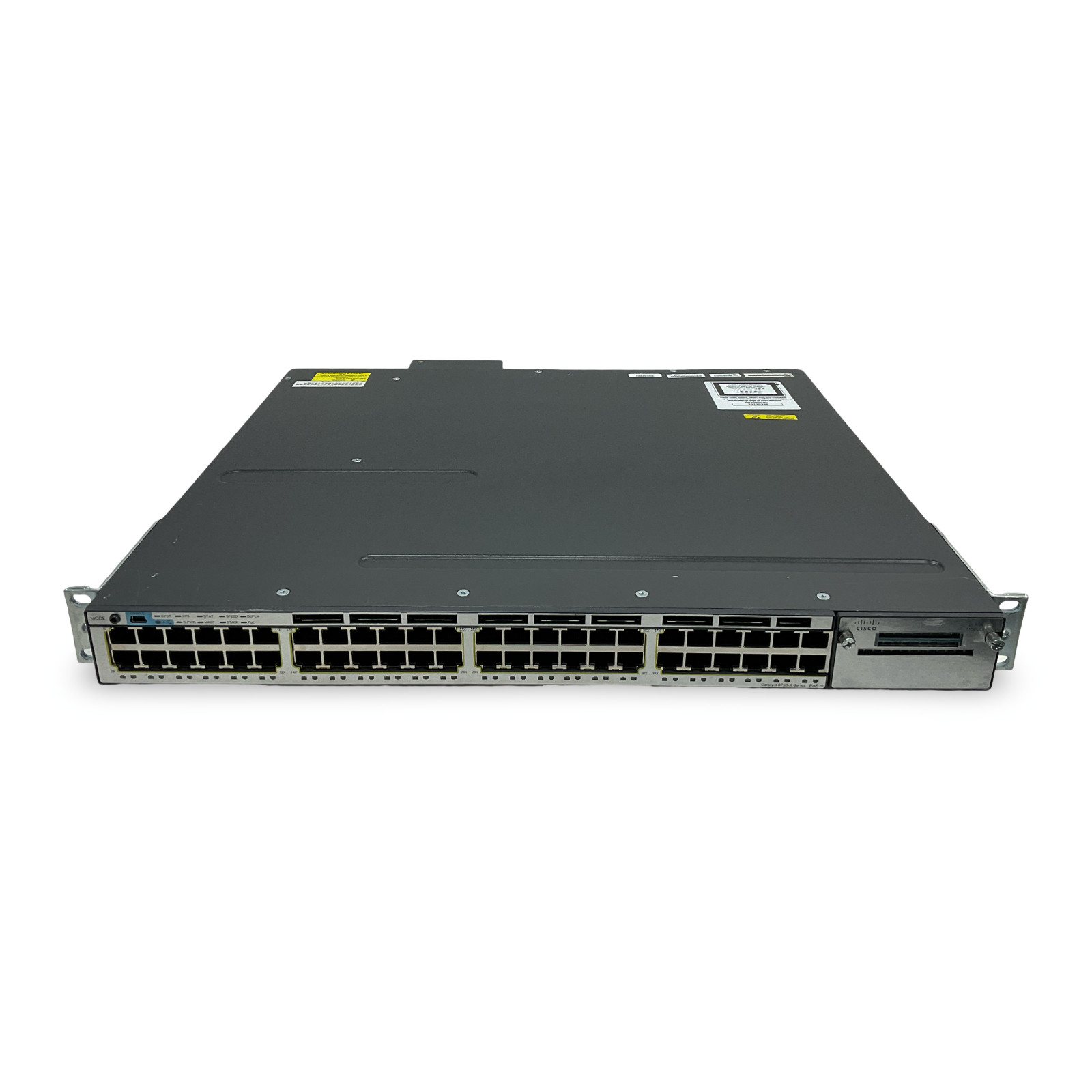 Cisco Catalyst 3750X WS-C3750X-48PF-S V04 48 Port PoE Network Switch