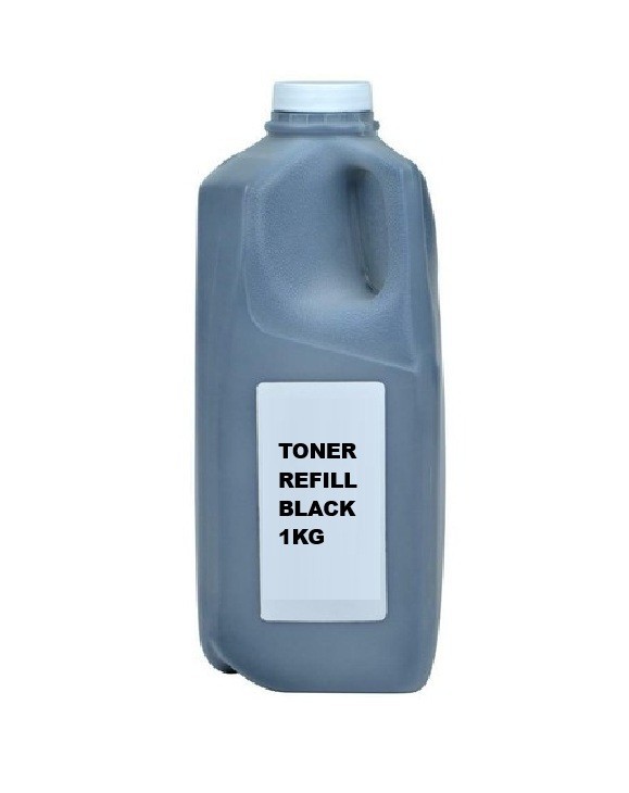(1kg) PREMIUM BLACK BULK TONER REFILL FOR SAMSUNG PRINTERS UPTO 25 PPM