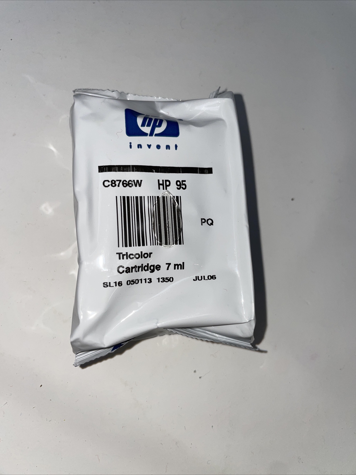 HP 95 CB261A Tri-Color Color Vivera Ink Print Cartridge In Sealed Bag