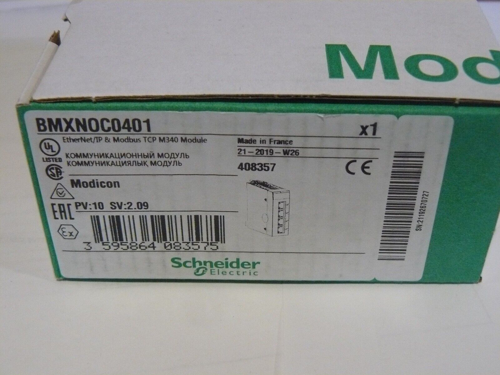 1PC New & Genuine BMXNOC0401 PLC Module In Box Expedited Shipping