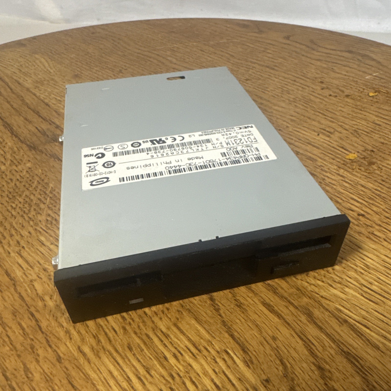 NEC FD1231M 3.5" 1.44MB Internal Floppy Disk Drive 134-506790-621-4 Vintage