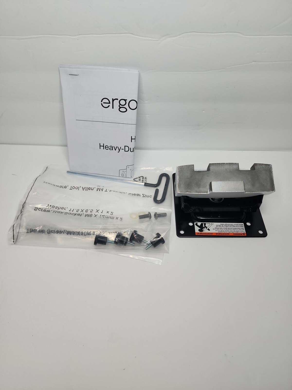 Ergotron Mounting Pivot for Curved Screen Display Mounting Arm White 98540216