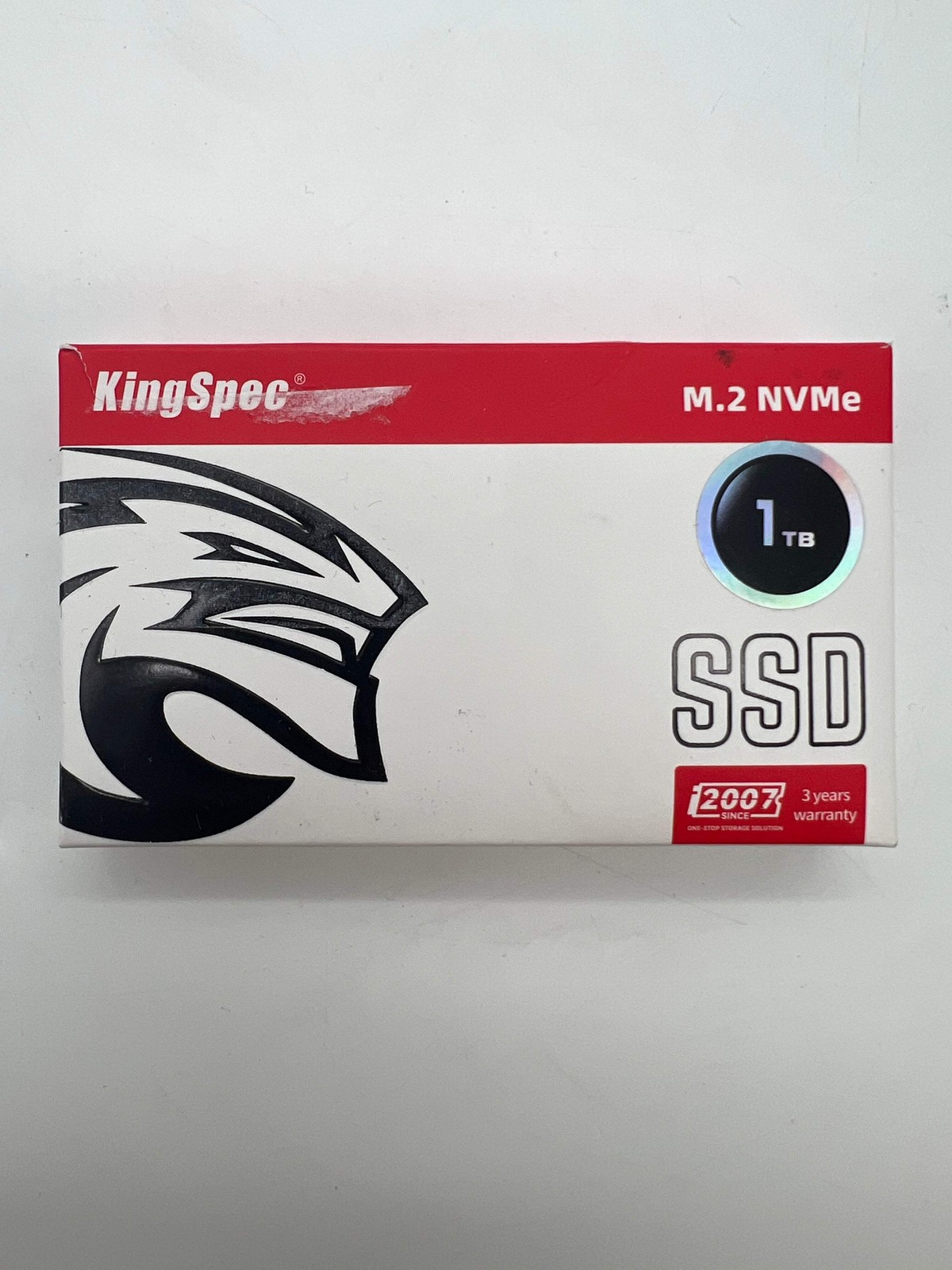 KingSpec NE-1TB 2280 M.2 NVMe Solid State Drive Used With Box