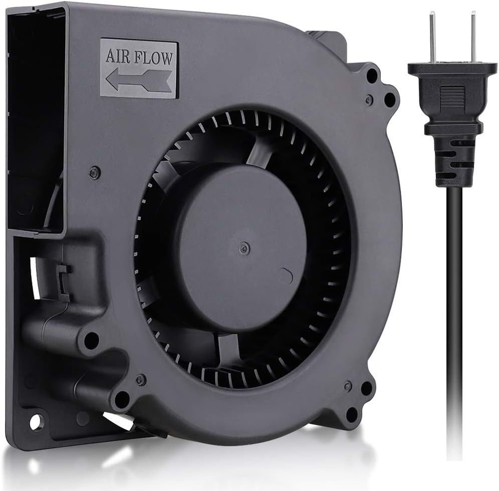 Compact 120mm x 32mm EC Centrifugal Blower Fan - Powerful & Energy-Efficient