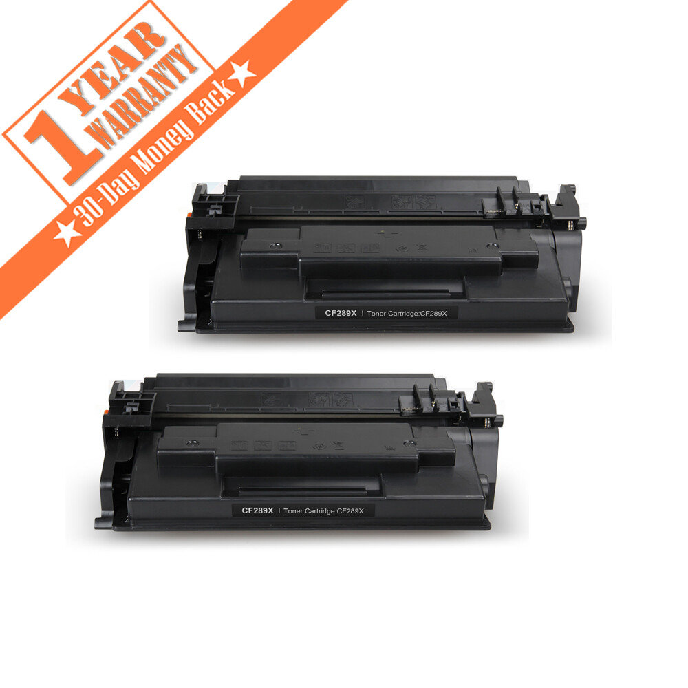 2PK CF289X High Yield Toner Cartridge For HP Laserjet M507dn MFP M528c With Chip