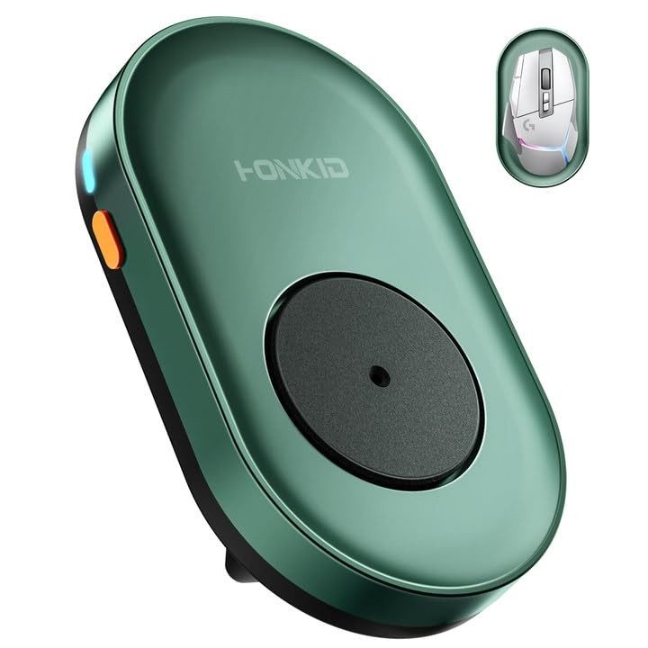 Mouse Mover Jiggler Undetectable USB Switch Simulate Movement Drive Free Green