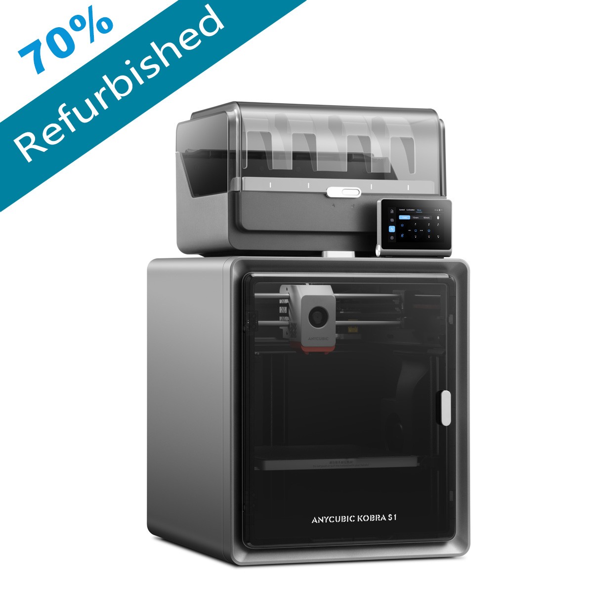 Refurbished ANYCUBIC 3D Printers Kobra S1 Combo Multi-color Printing/Kobra S1