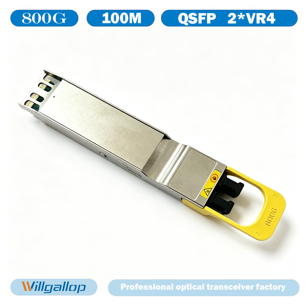 800G 2*VR4 OSFP Optical Transceiver 850nm Multi‑Mode MMF MPO‑12 100m OM4 DDM