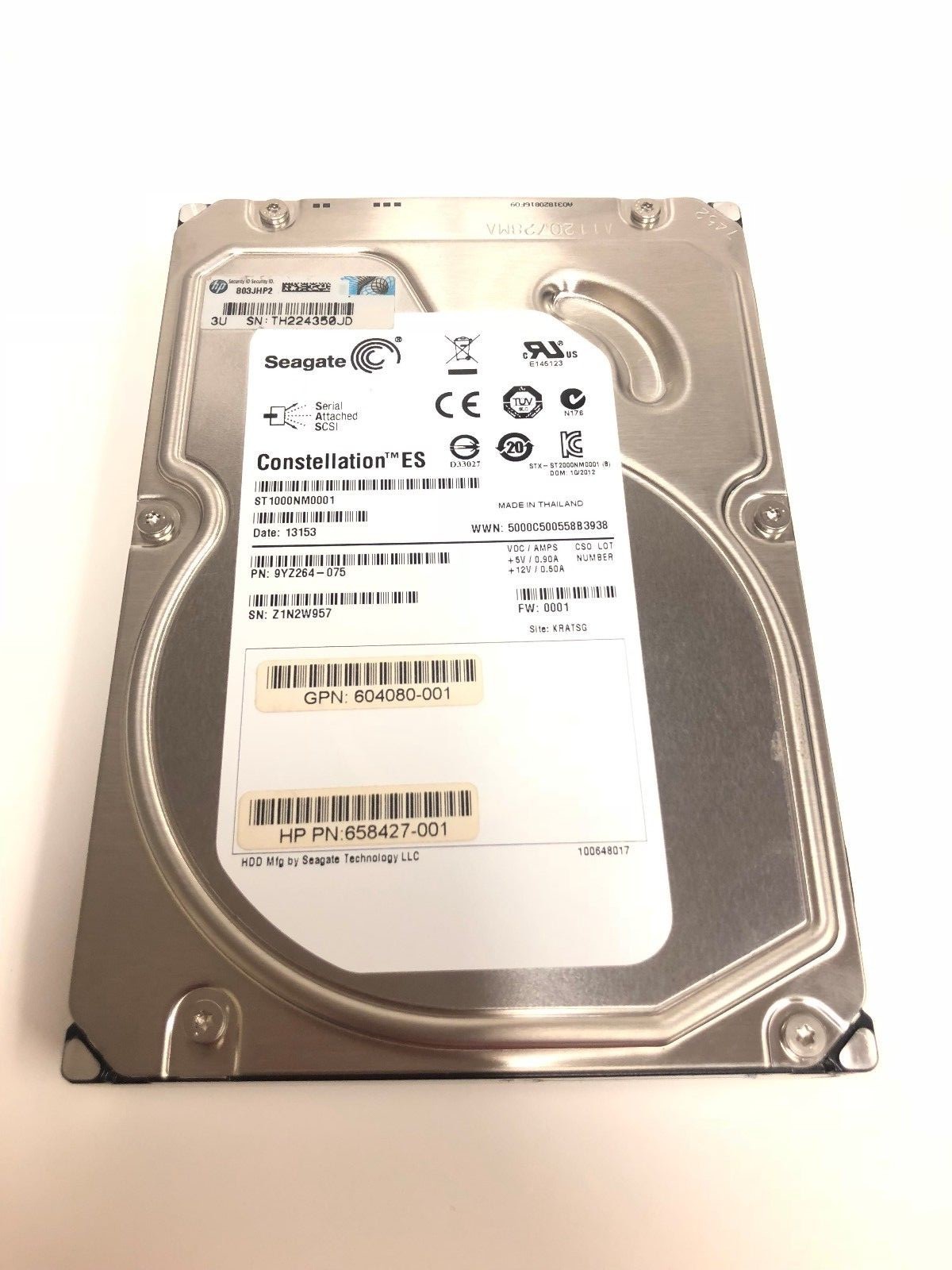 Seagate ST31000424SS 1TB 7.2K 3.5" SAS Hard Drive – eBay Certified Refurbished