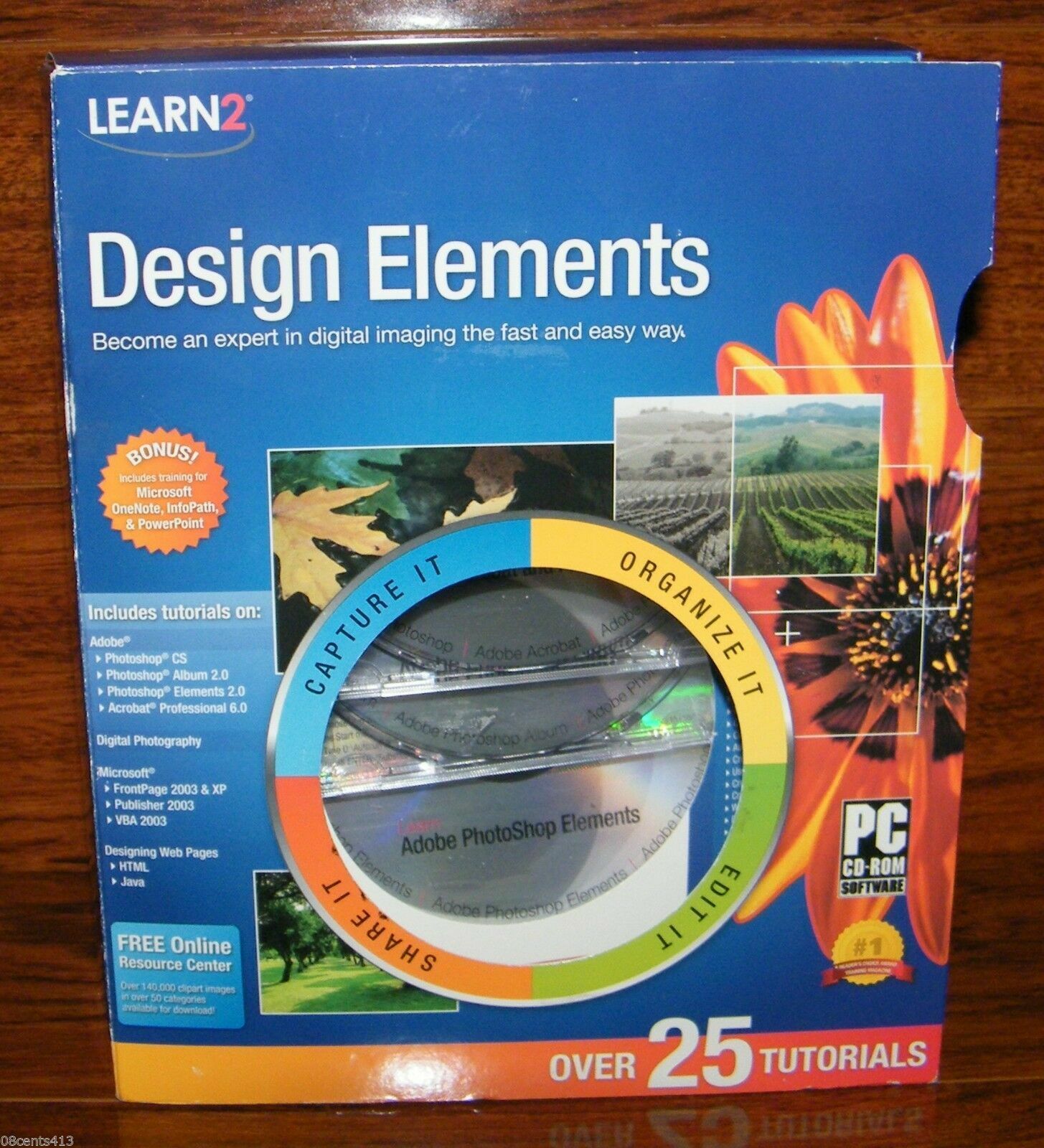 Learn 2 Digital Elements Design Suite (Windows CD-Rom) Full Version *NEW*