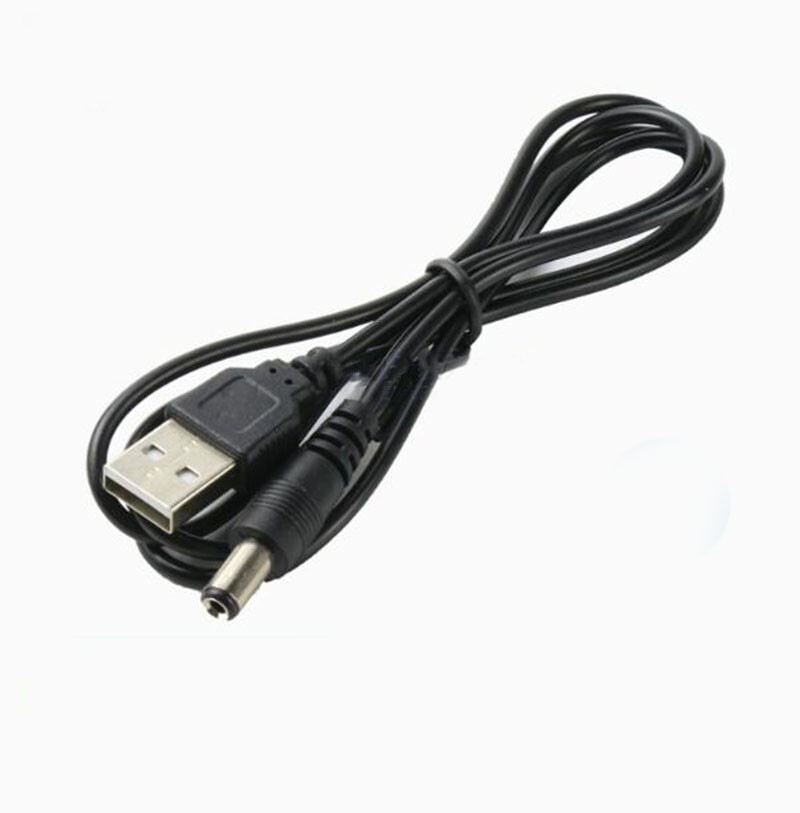 DC5V Charging Cable Hollow Plug 3.5mm/5.5mm Adapter USB Plug Power To DC Adapter