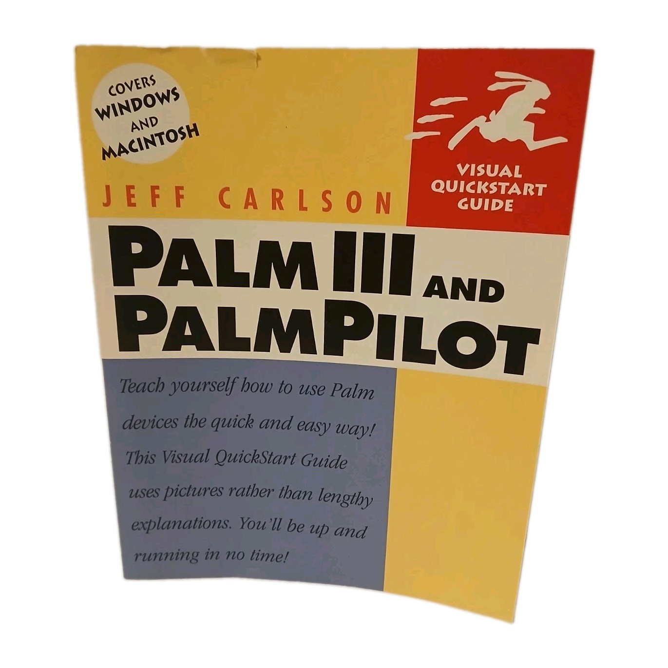 Palm III and PalmPilot Visual QuickStart Guide Jeff Carlson Vintage 1998