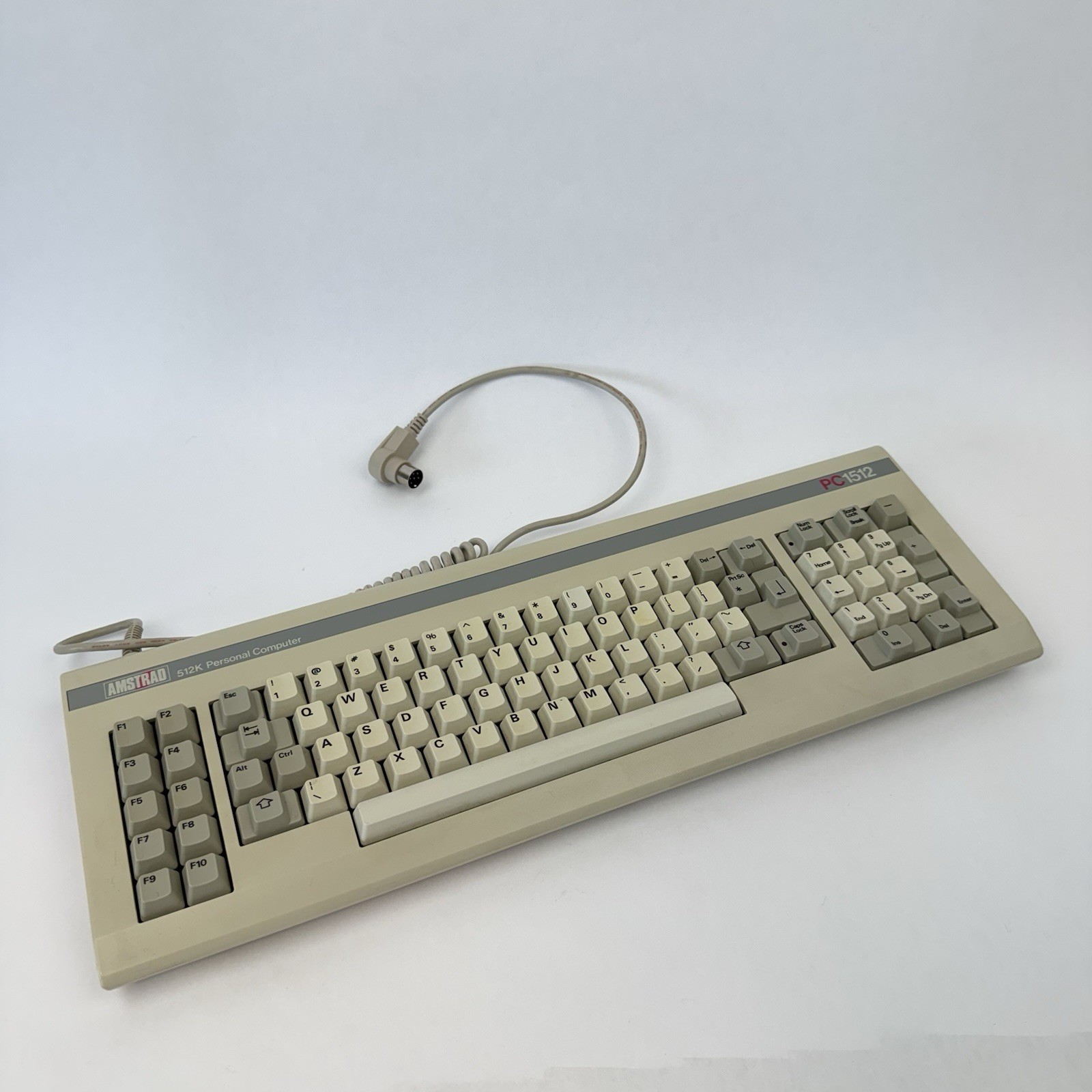 Amstrad PC1512 512K Personal Computer Keyboard Vintage DIN Mechanical