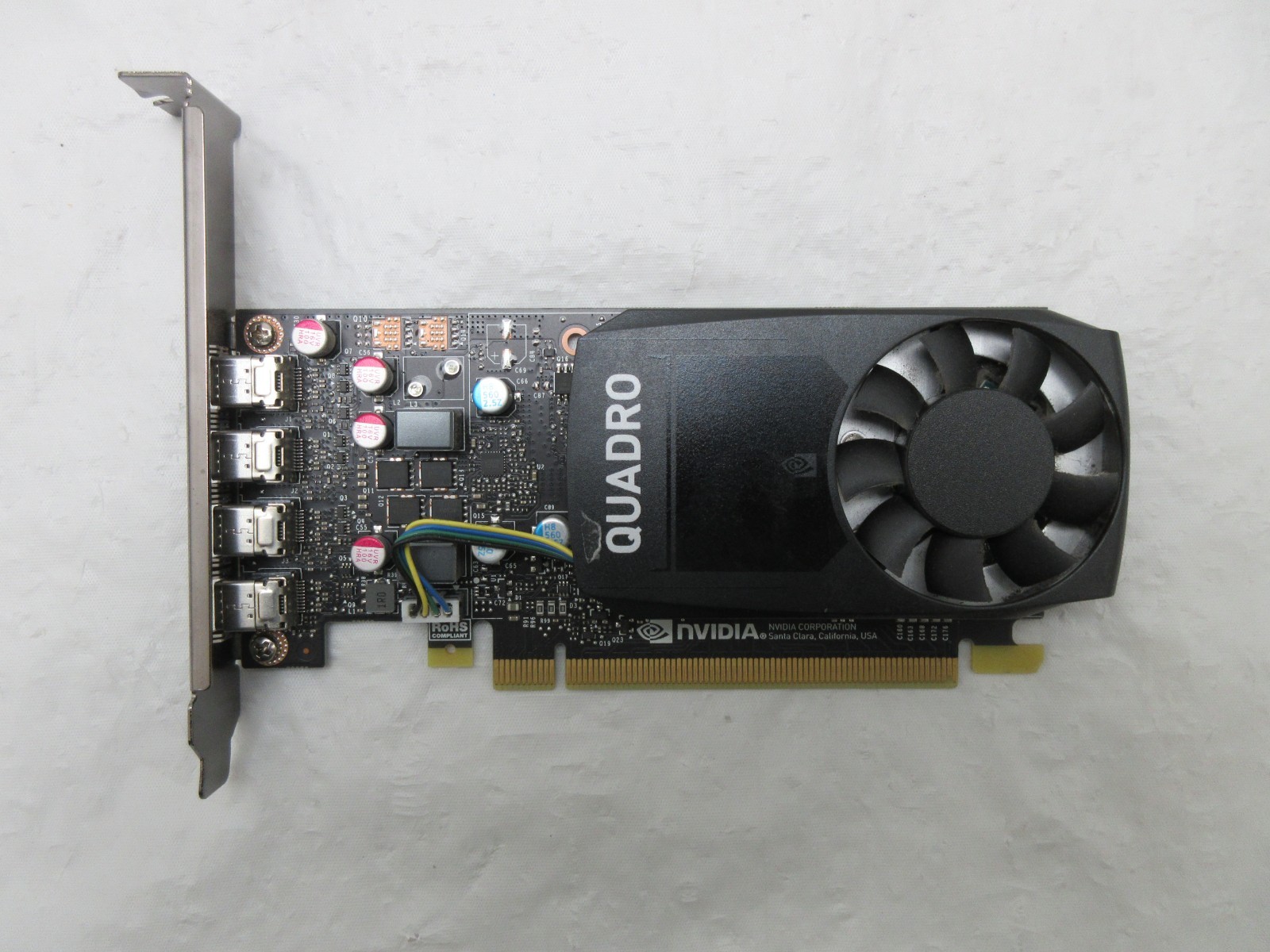 NVIDIA Quadro P600 : 2GB GDDR5 : Grade B GPU