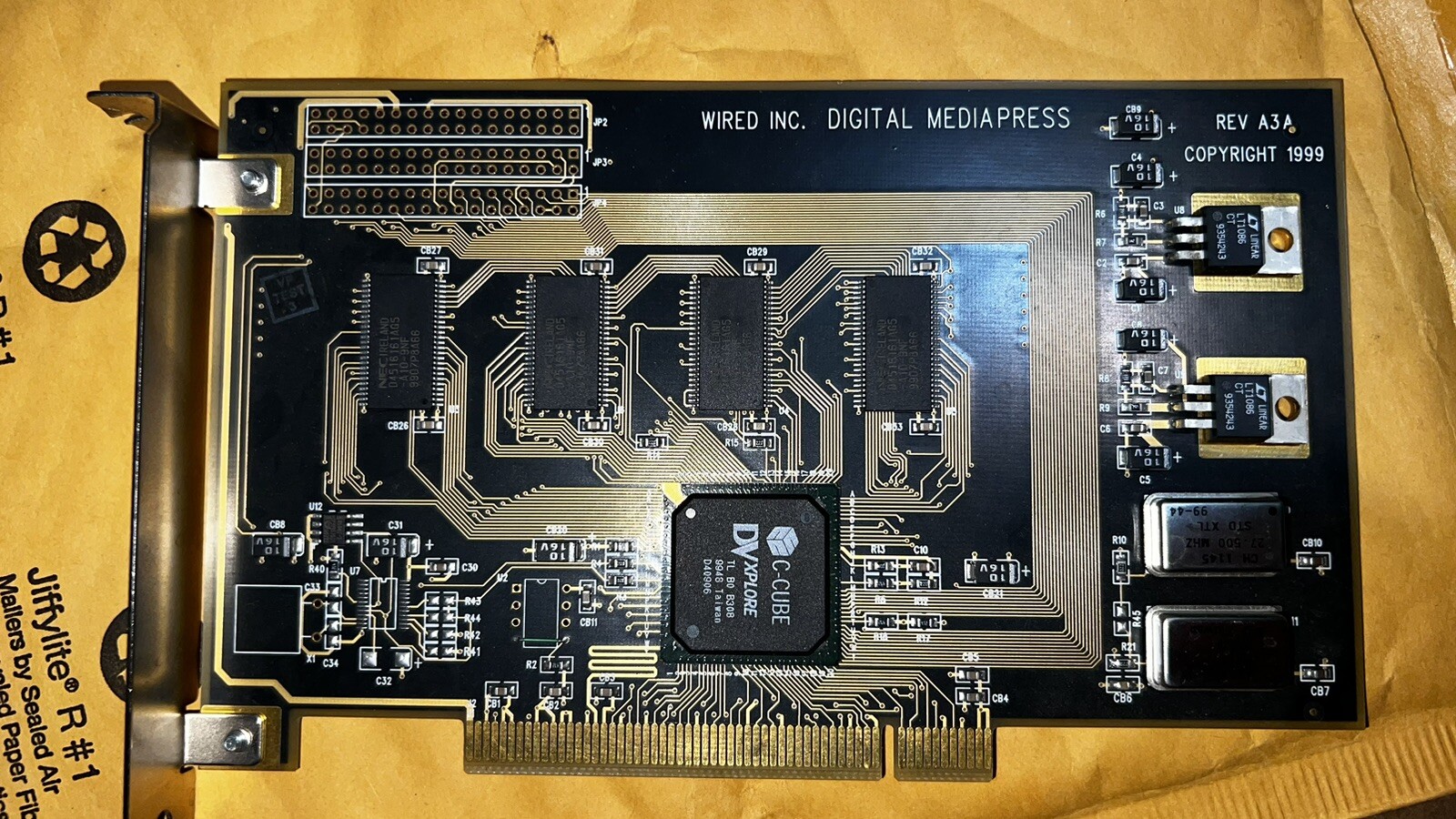 Wired co Media 100 DMP1 Supercharger Digital Mediapress Rev A3A Accelerator Card