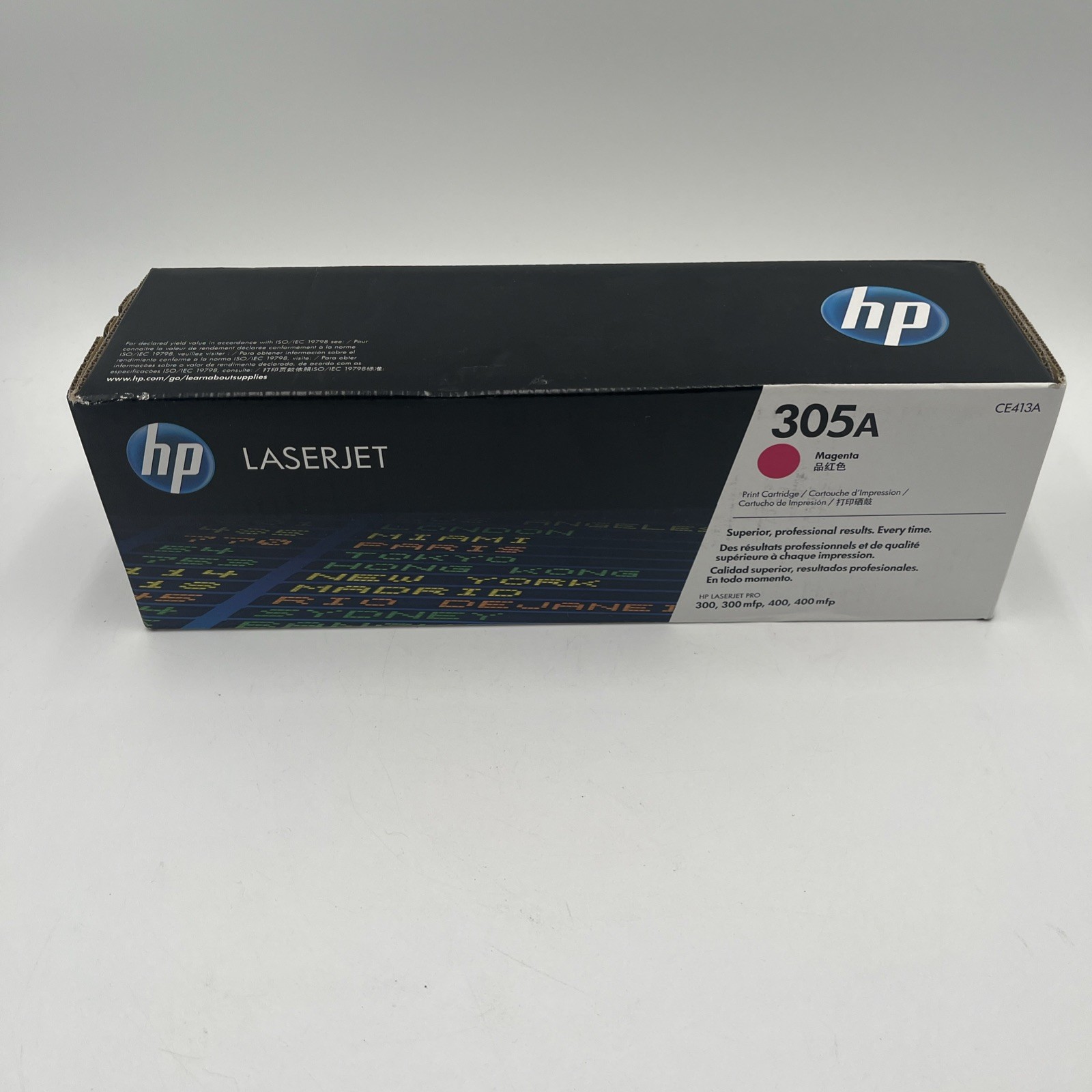 NEW HP LaserJet 305A Magenta Toner Cartridge CE413A - Genuine, Sealed 