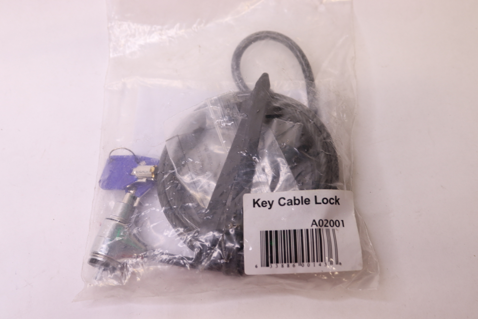 CODi Key Cable Lock Integrated Security Solution for Laptop/Desktop Black A02001