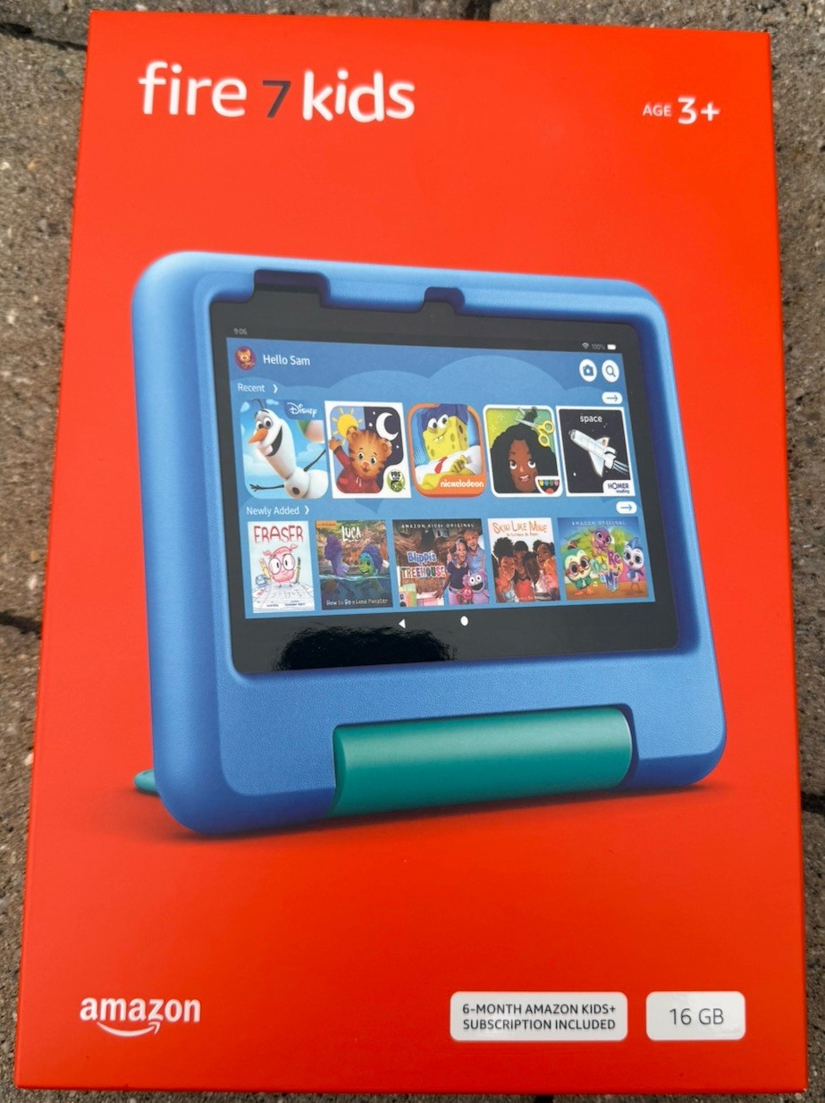 NEW Amazon Fire Tablet Kids Edition 16GB 7th Generation Blue - SHIPS FREE