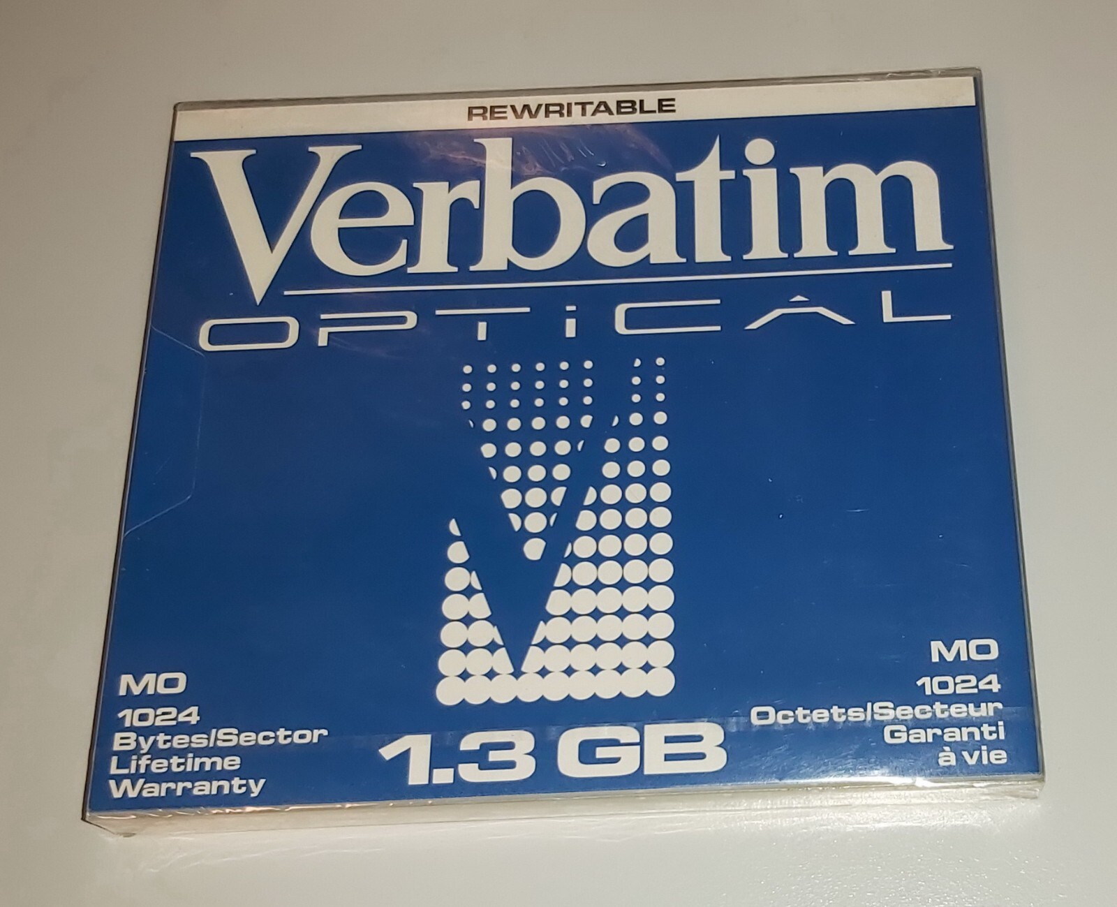 ✳️ Verbatim Optical 1.3GB ✔ MO RW Disk Reorder #89109 ☘️ New