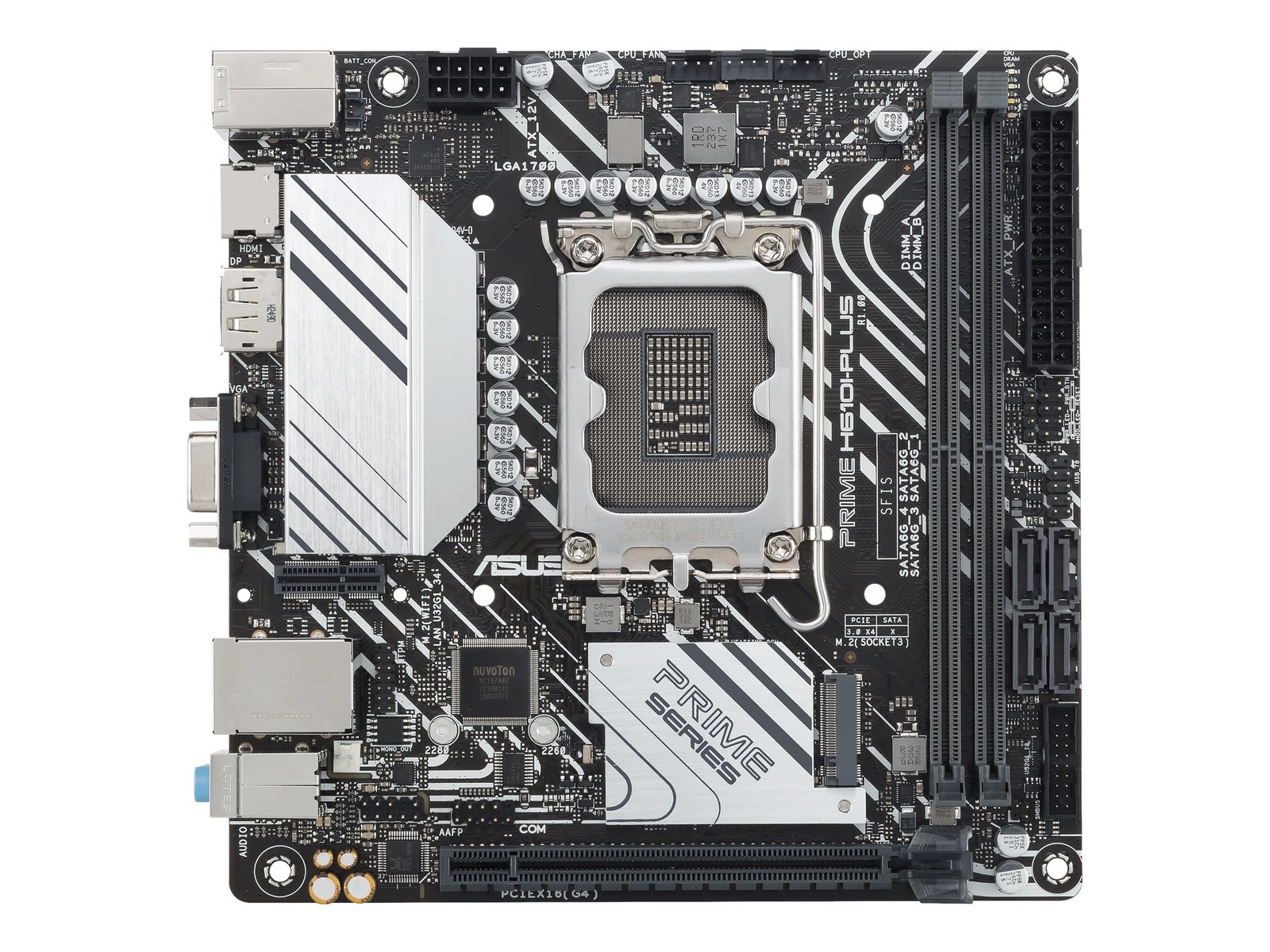 ASUS PRIME H610I-PLUS-CSM Motherboard Mini-ITX LGA1700 90MB1GB0-M0EAYC