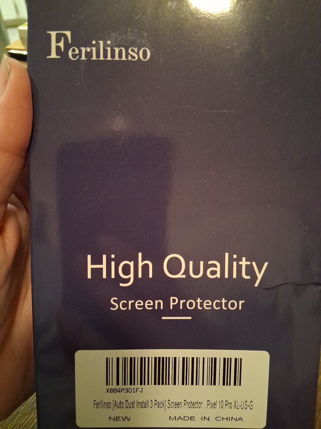 Ferilinso Screen Protector 9H Hardness For pixel 10 pro (3pack) Brand New #15