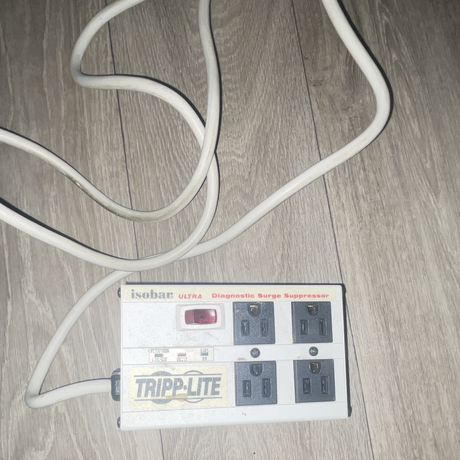 Tripp Lite ISOBAR4ULTRA Surge Protector 4-Outlets 120V 12A MPN ISOBAR4ULTRA