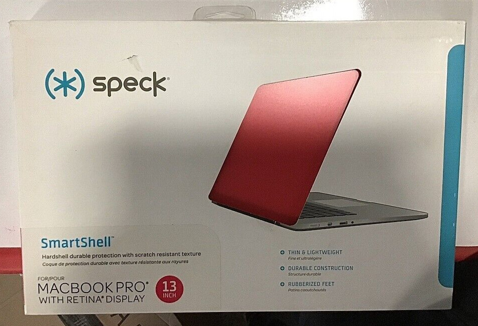 NEW Speck SmartShell Case MacBook Pro 13" Retina Display Rose Pink 86400-6011