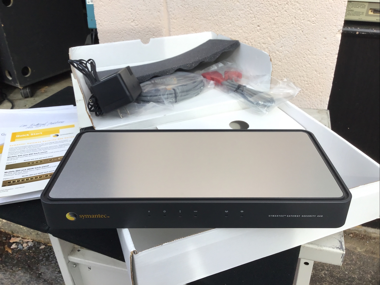 Symantec Gateway Security SGS 440 Rev.1.4