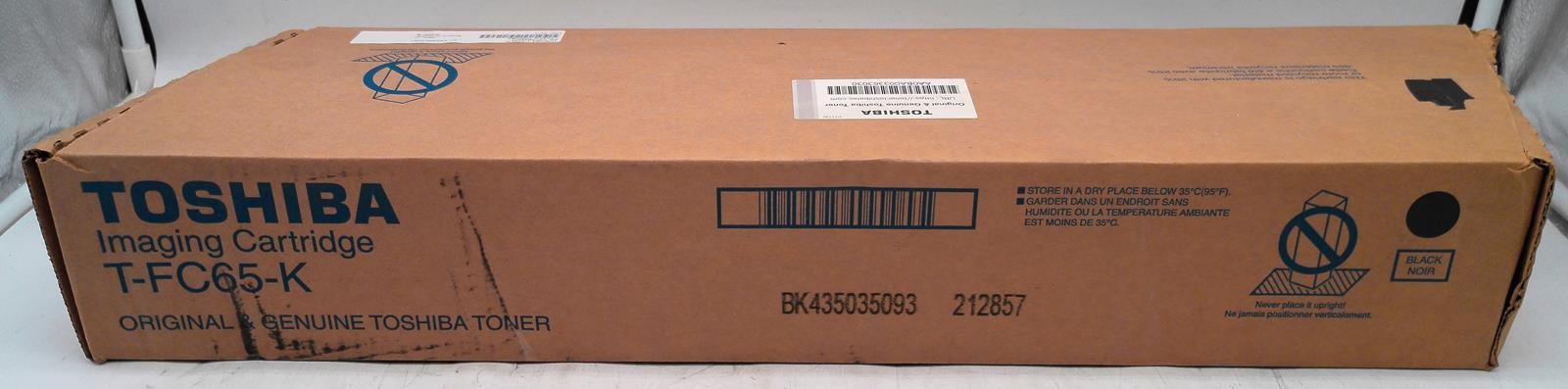 NEW GENUINE TOSHIBA T-FC65-K BLACK TONER CARTRIDGE