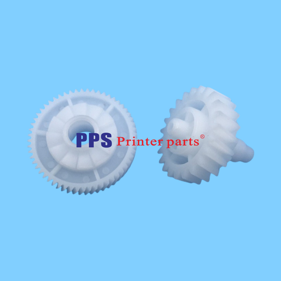 10SET X RU6-0018 Fuser Drive Gear 23T 56T For HP P1505 P1505 M1522 M1120 P1505n