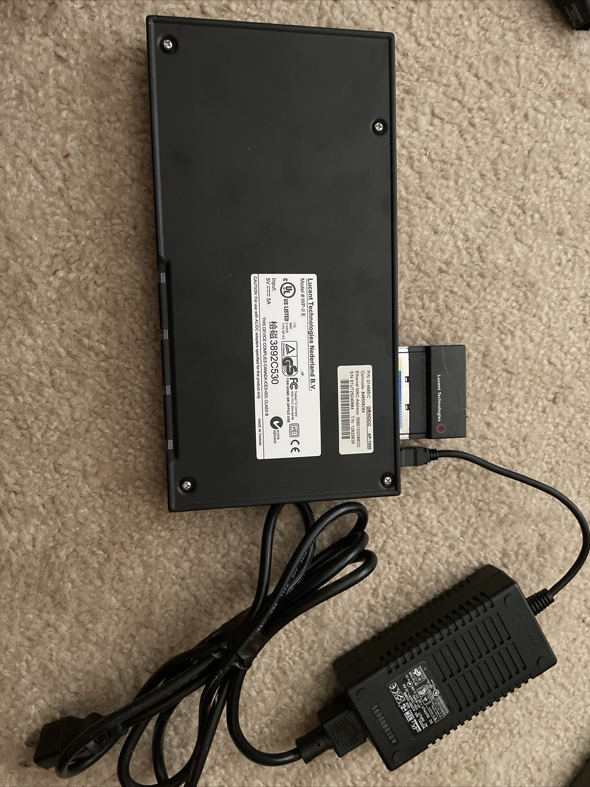 Lucent Technologies WP-II E Wireless Access Point AP-1000 Dell