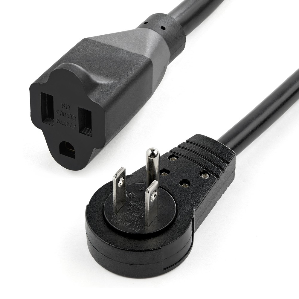 StarTech RTPAC1016 Startech Cb 6Ft Power Extension Cord Nema 5-15P To 5-15R