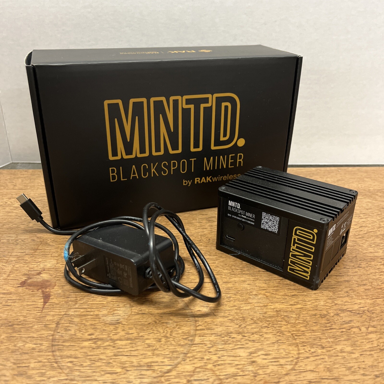 MNTD Rak Helium Blackspot Miner - RAK7248 - Used With Sd Card