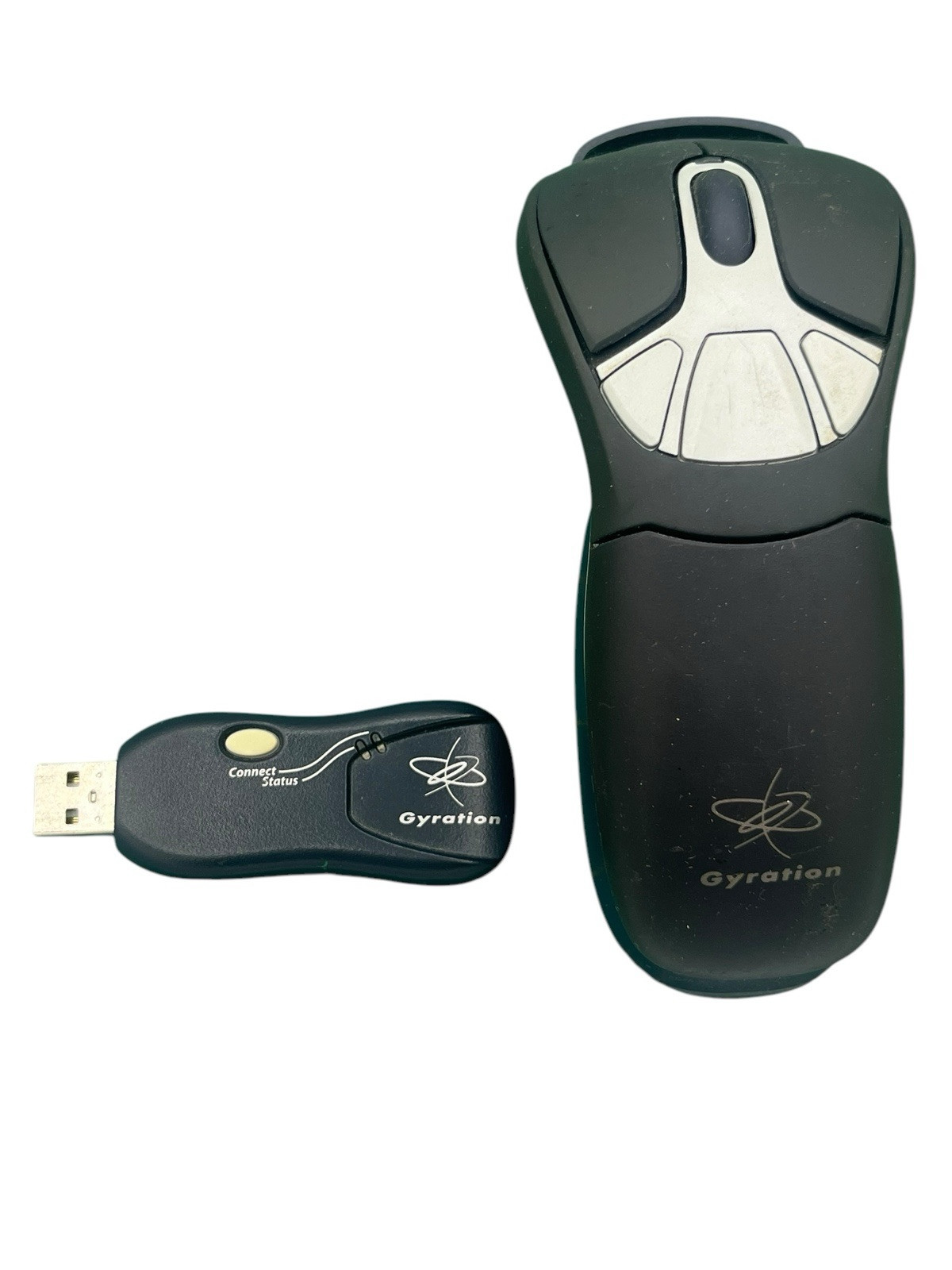 Gyration GC15M Black Portable Motion Sense Wireless 2.4 GHz Cordless Air Mouse