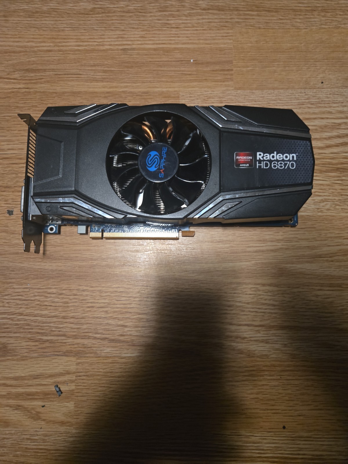 Sapphire AMD Radeon HD 6870 1 GB GDDR5 PCI Express 2.1 x16 Video Card