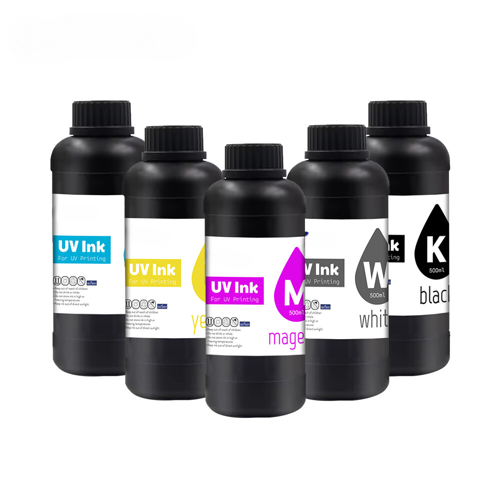 High quality Uv Ink 5color/set For Eps Xp600 I3200 L1800 L805 Dx5 Dx7 Printer