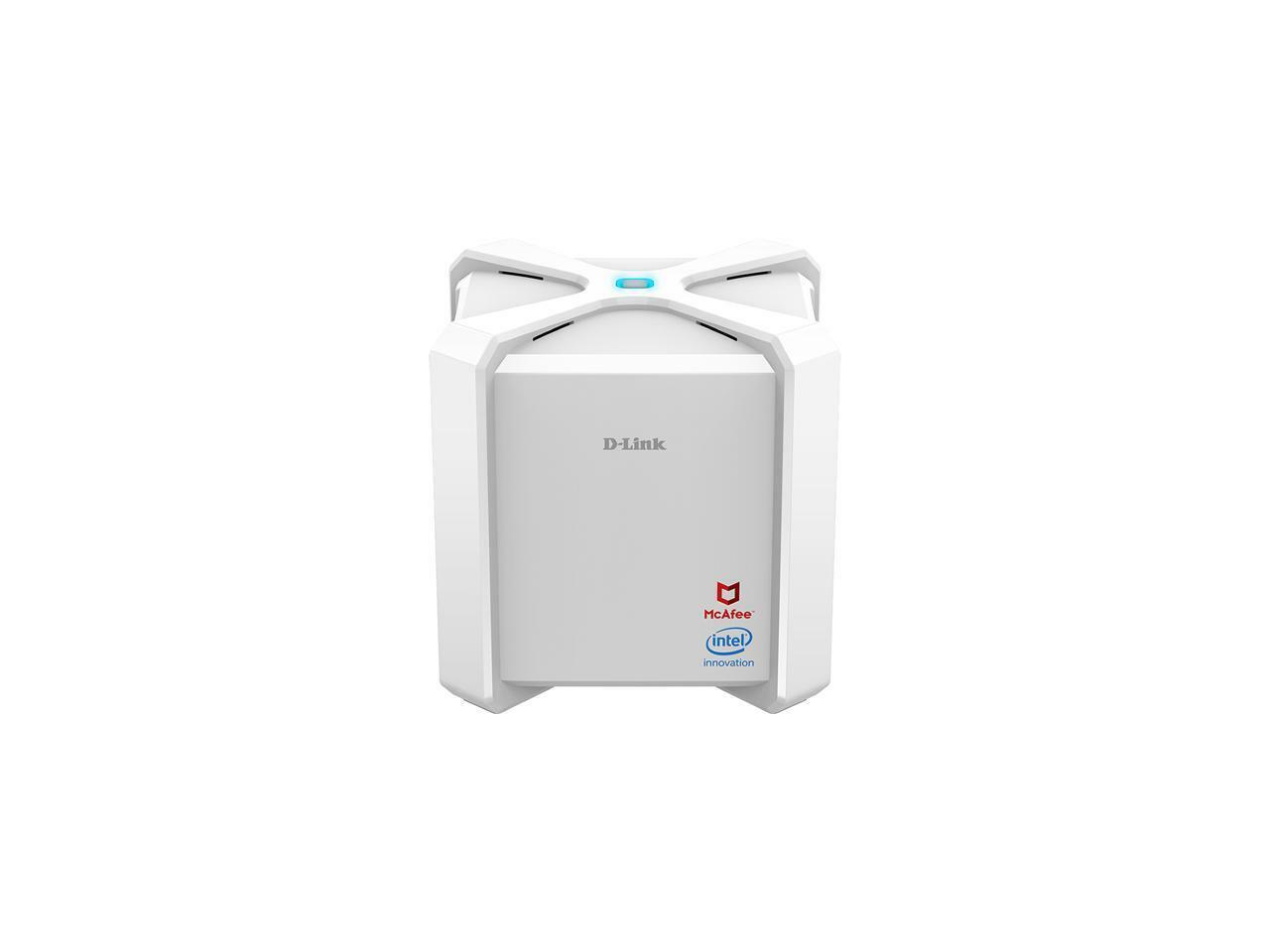 New D-Link WiFi Router AC2600 Dual Band MU-Mimo Works with Alexa & McAfee D-Fend