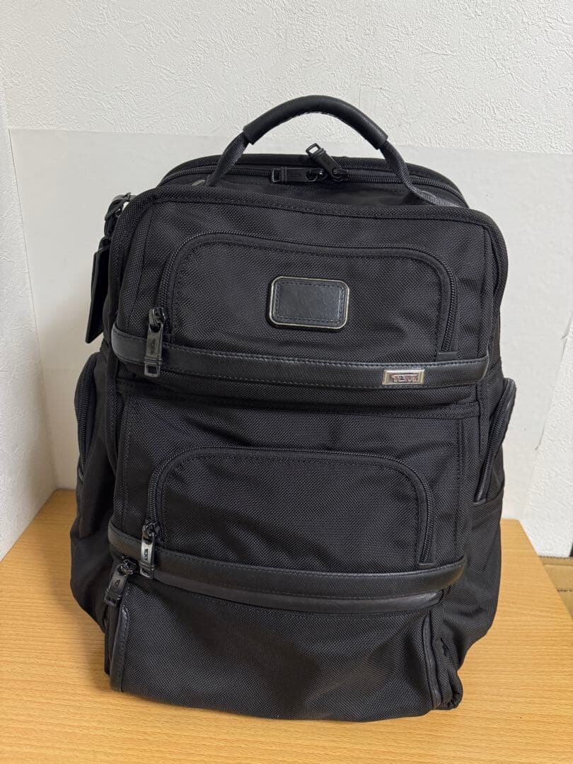 TUMI Alpha 3 T Pass Business Laptop Backpack Black 2603578D3 Authentic